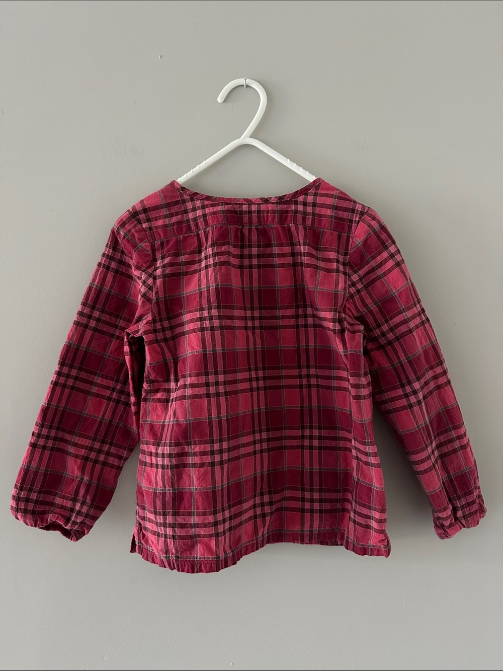 Burberry Red Button Down - Picture 3 of 6